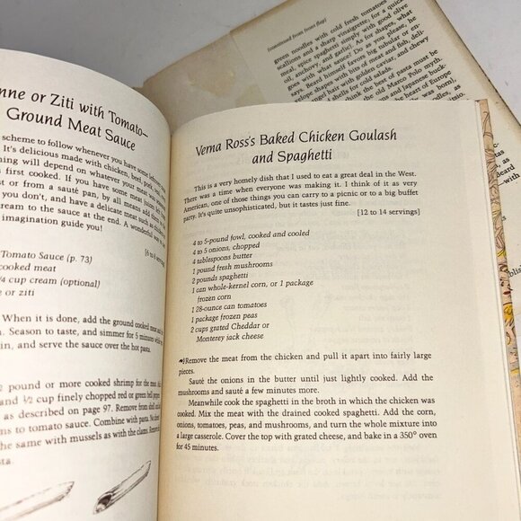 Beard on Pasta HC Cookbook James Beard 1983, 2nd Printing in May 1983 - Picture 15 of 16